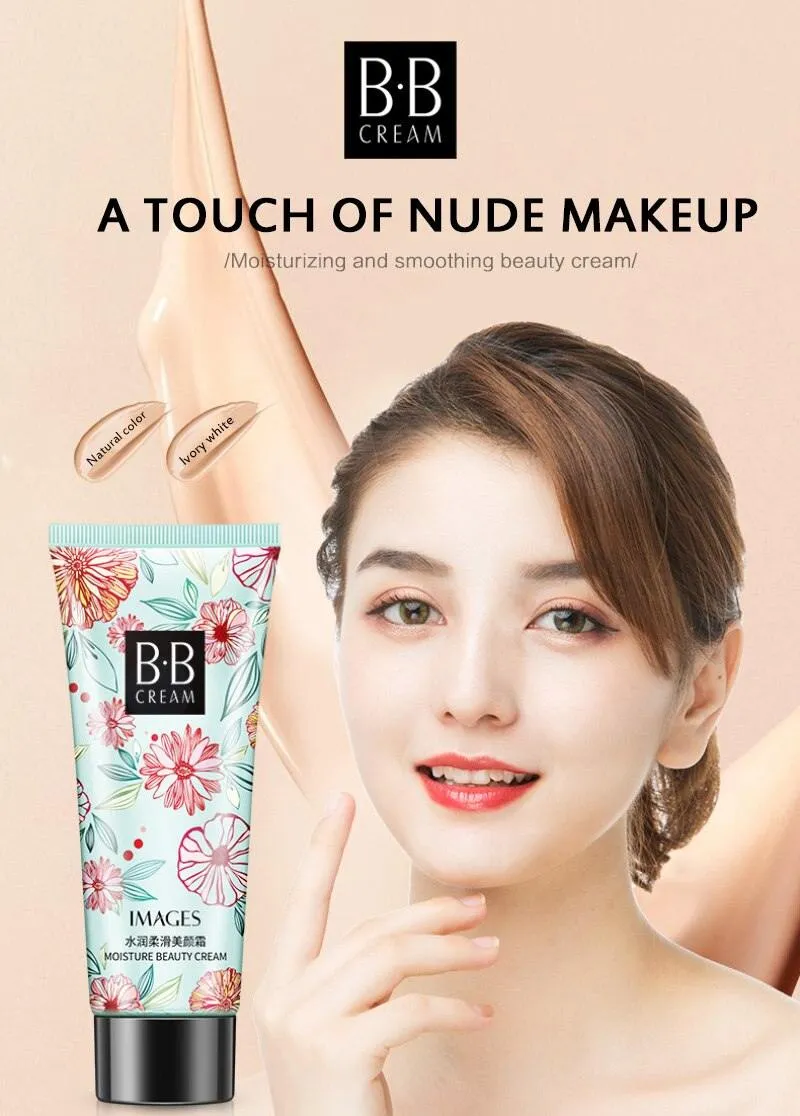 2 Color Foundation BB Cream Whitening Moisturizing Concealer