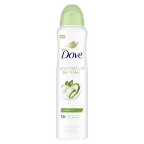 Dove Advanced Care Antiperspirant Deodorant Dry Spray, Cool Essentials, 3.8 oz