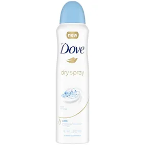 Dove Antiperspirant Deodorant Clear Minerals Dry Spray, 3.8 oz