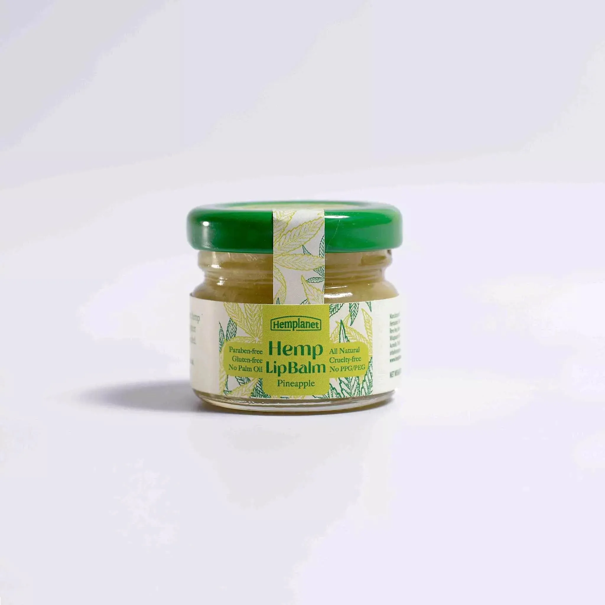 Hemplanet Auroville - Hemp Lip Balm (Pineapple Flavour)