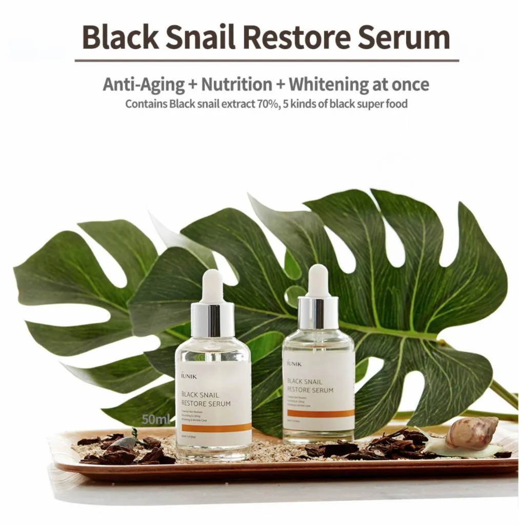 iUNIK Black Snail Restore Serum 50ml