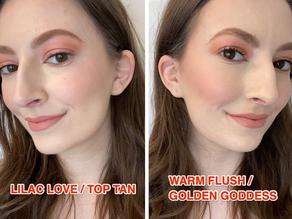 Jaclyn Cosmetics - BRONZE & BLUSHING DUO - LILAC LOVE / TOP TAN