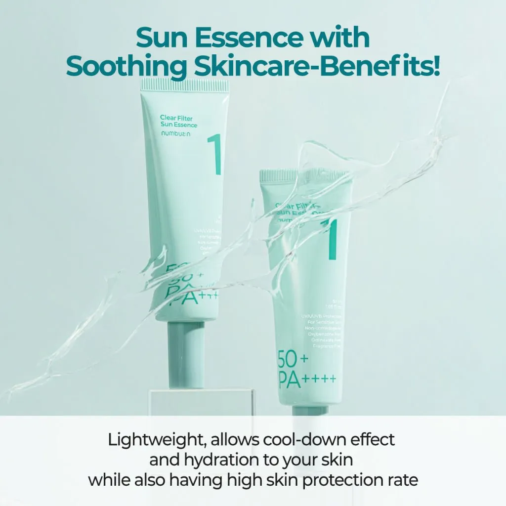 NUMBUZIN  No.1 Clear Filter Sun Essence