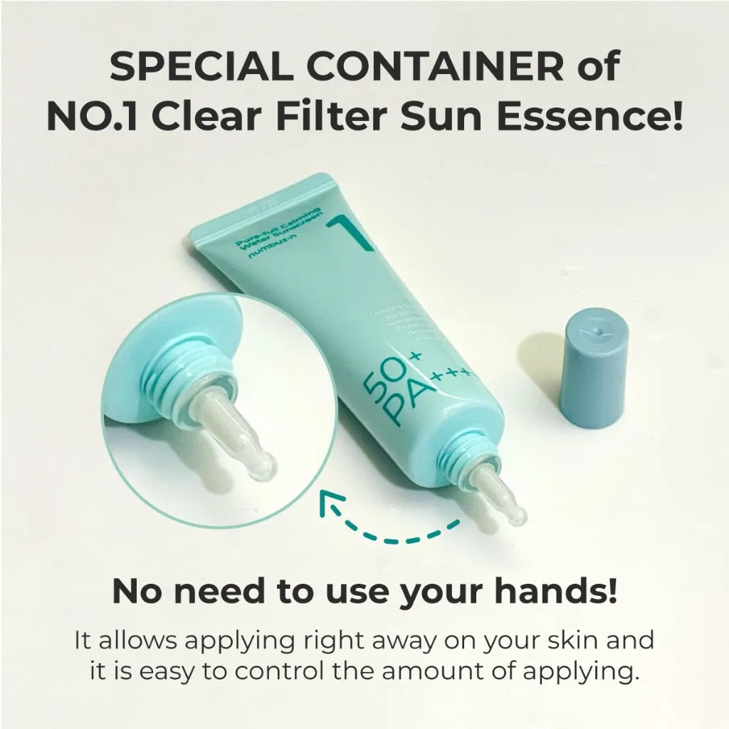 NUMBUZIN  No.1 Clear Filter Sun Essence