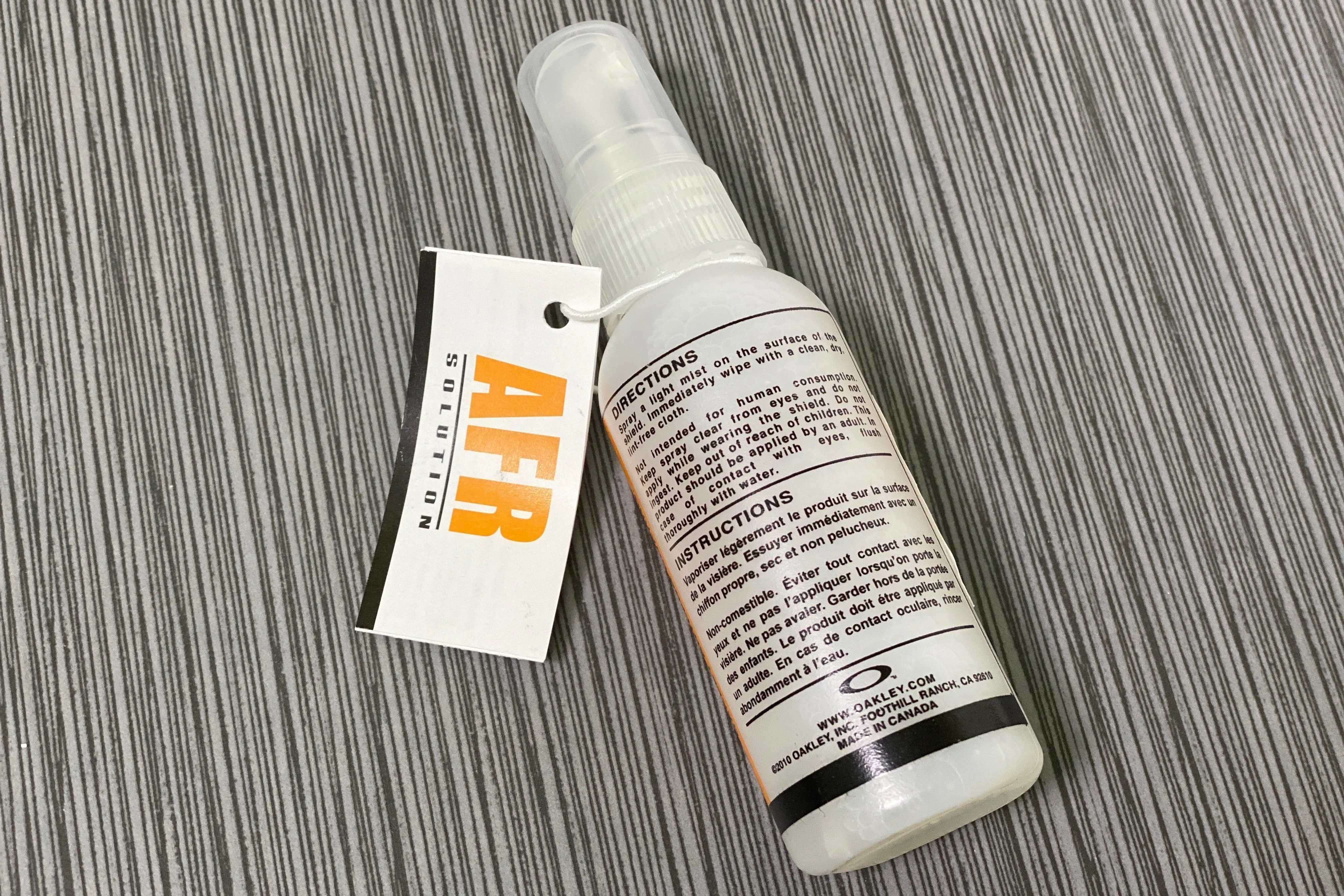 Oakley Anti Fog and Cleaning Solution