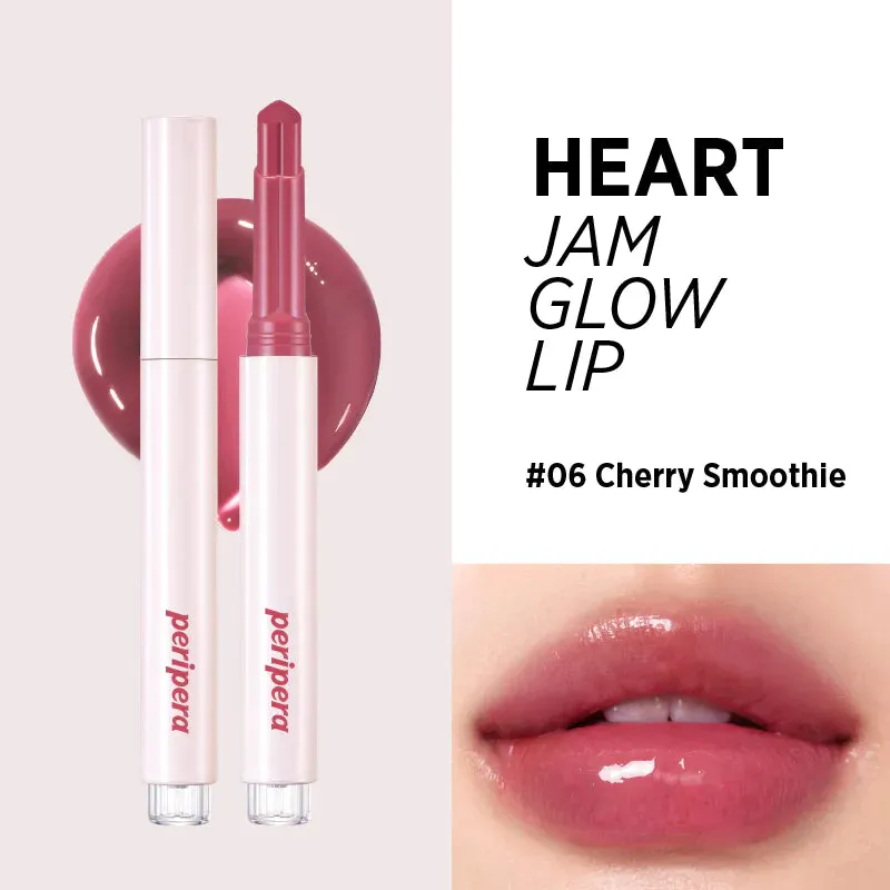 Peripera - Heart Jam Glow Lip #06 Cherry Smoothie