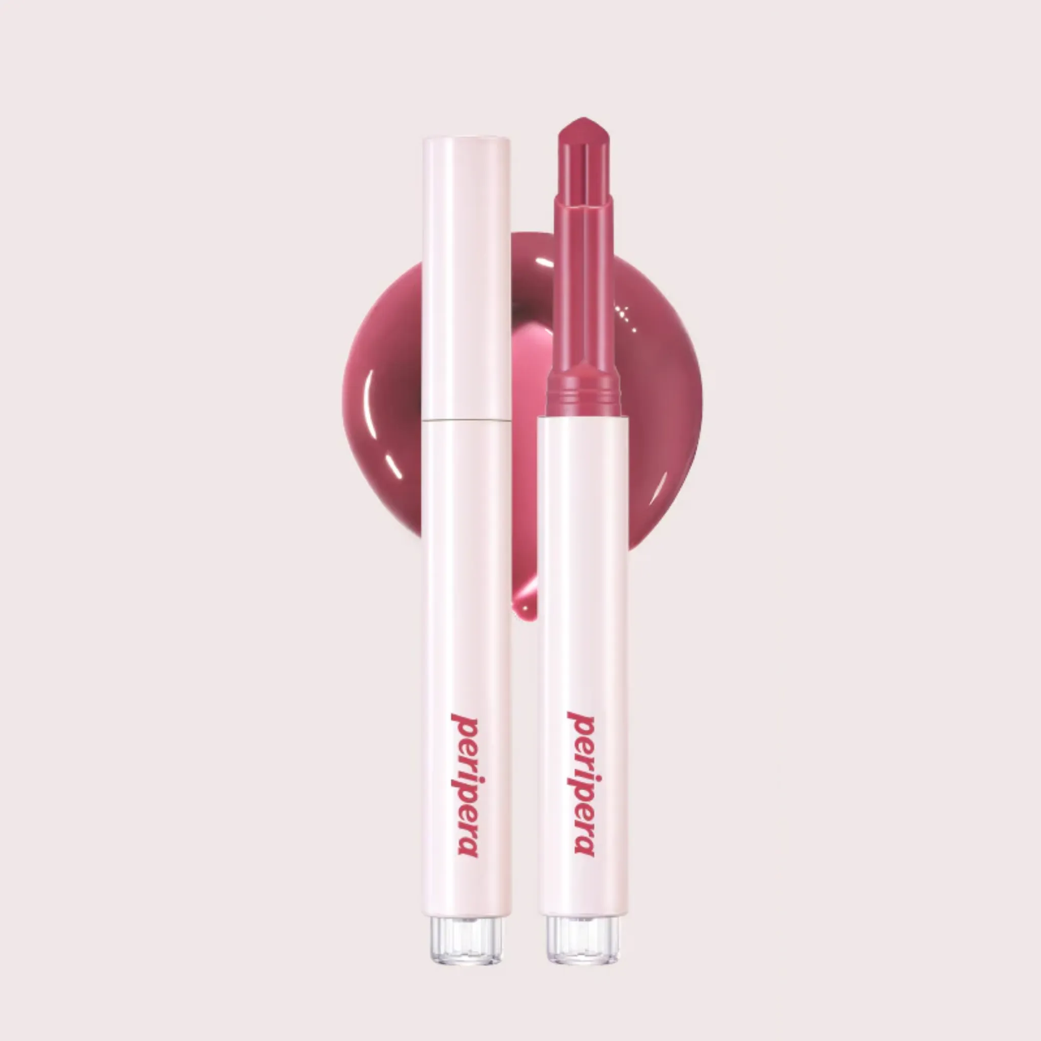 Peripera - Heart Jam Glow Lip #06 Cherry Smoothie