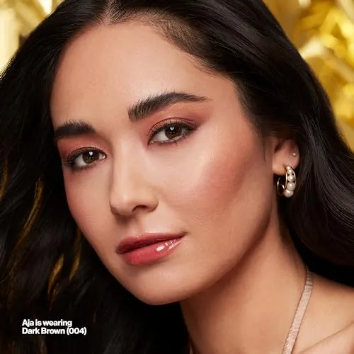 Revlon ColorStay Brow Fantasy, All In One Eyebrow Powder Pencil with Shaping Clear Gel, Gel Infused with Panthenol, Smudge-proof, 16HR Visibly Full Brows, 104 Dark Brown