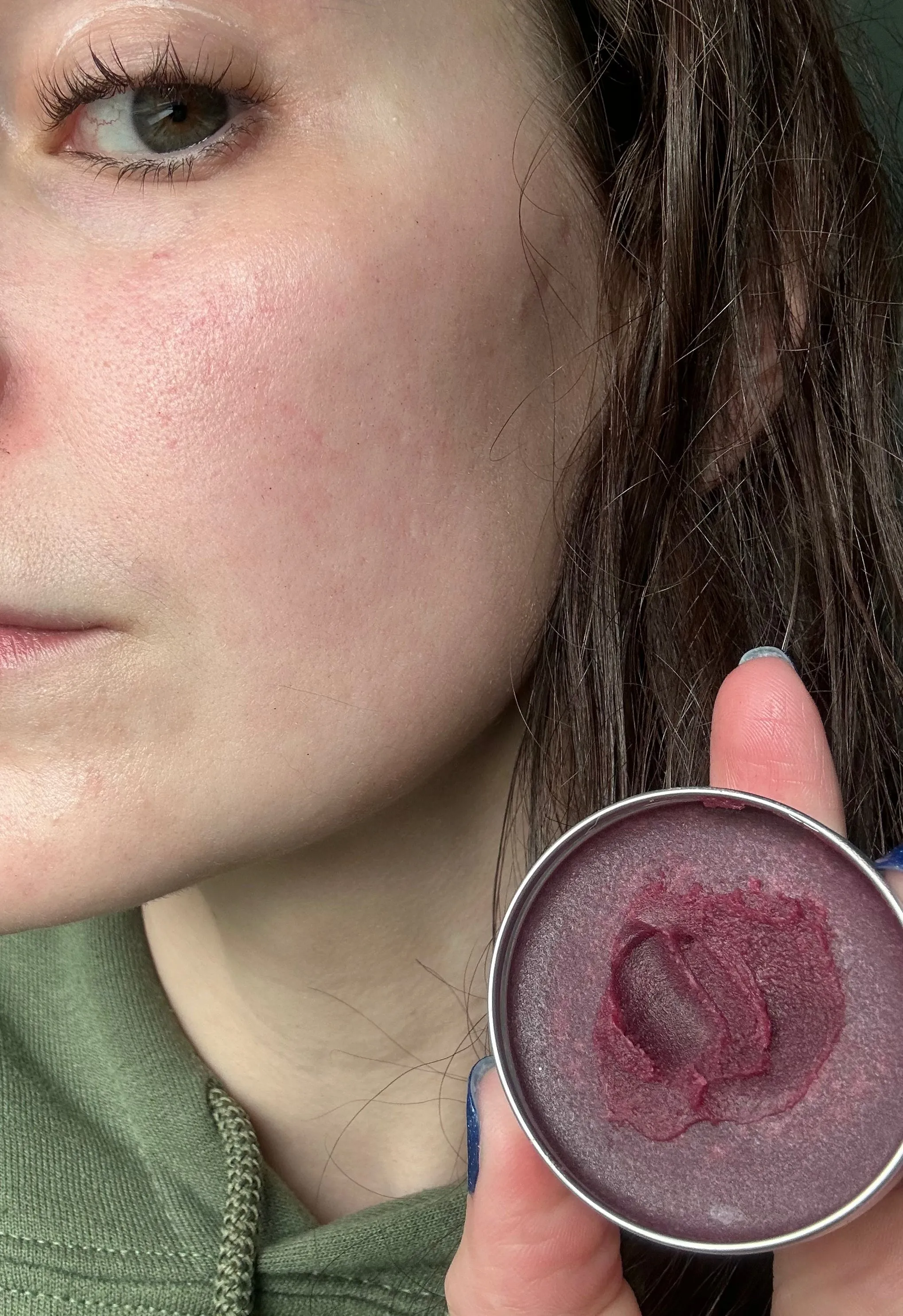 Tallow Cheek & Lip Tint Grass Fed Tallow Tinted Moisturizer Foundation for Carnivore Blush Bronzer All Natural Makeup Skincare for Mom 1oz