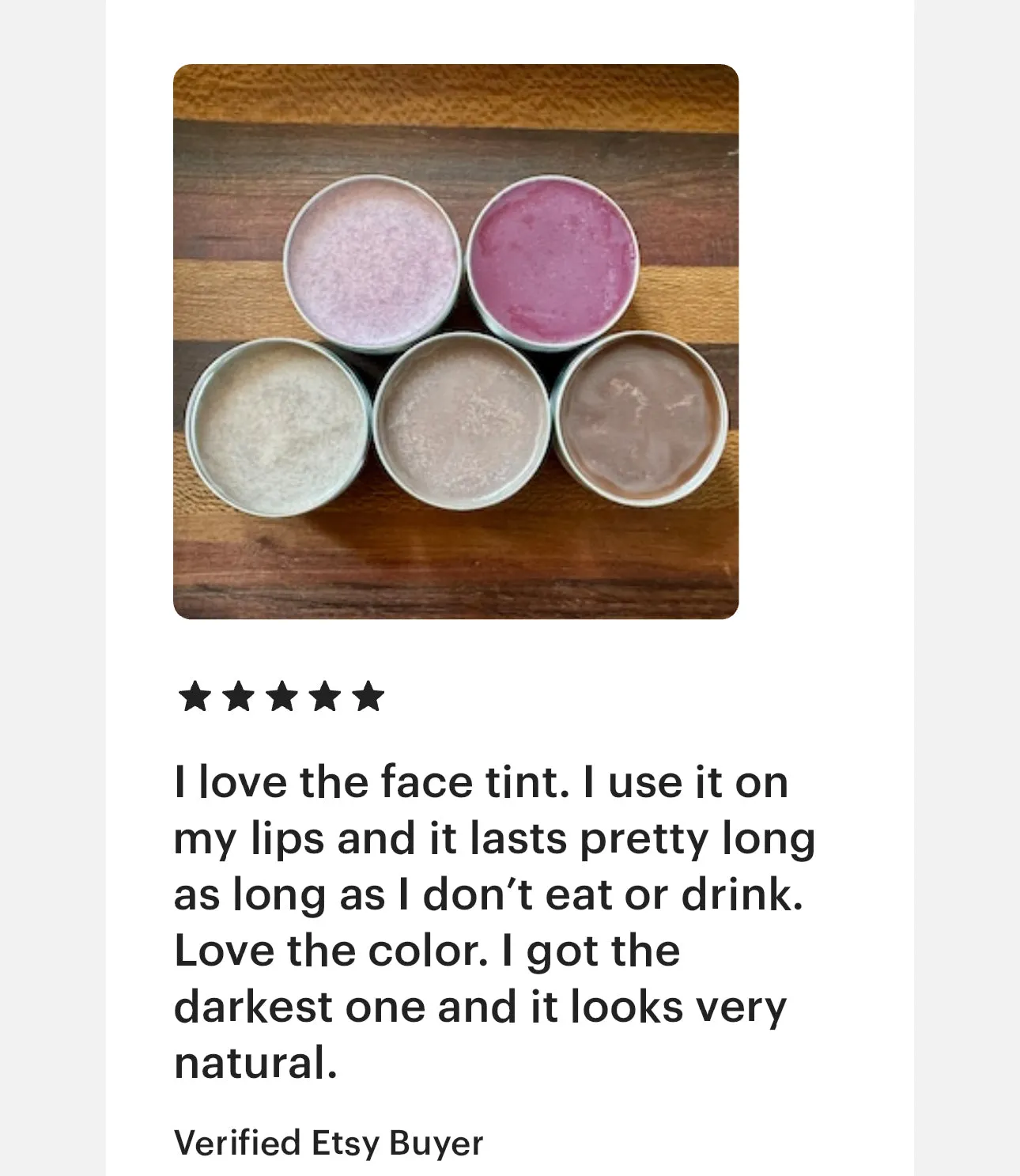 Tallow Cheek & Lip Tint Grass Fed Tallow Tinted Moisturizer Foundation for Carnivore Blush Bronzer All Natural Makeup Skincare for Mom 1oz