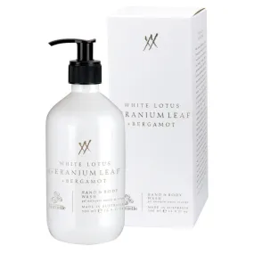 Urban Rituelle White Lotus, Geranium Leaf & Bergamot Hand Body Wash