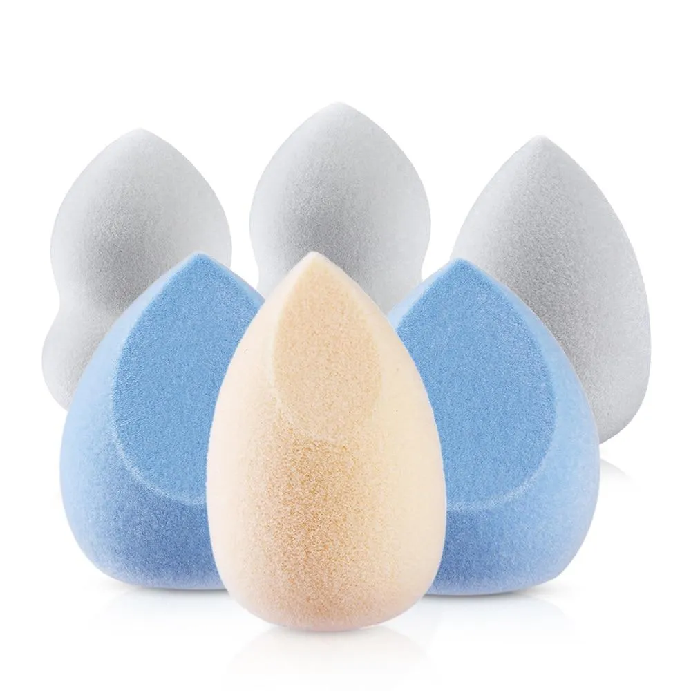 Velvet Sponge Puff Microfiber Fluff Surface Cosmetic Powder Puff Makeup Sponge