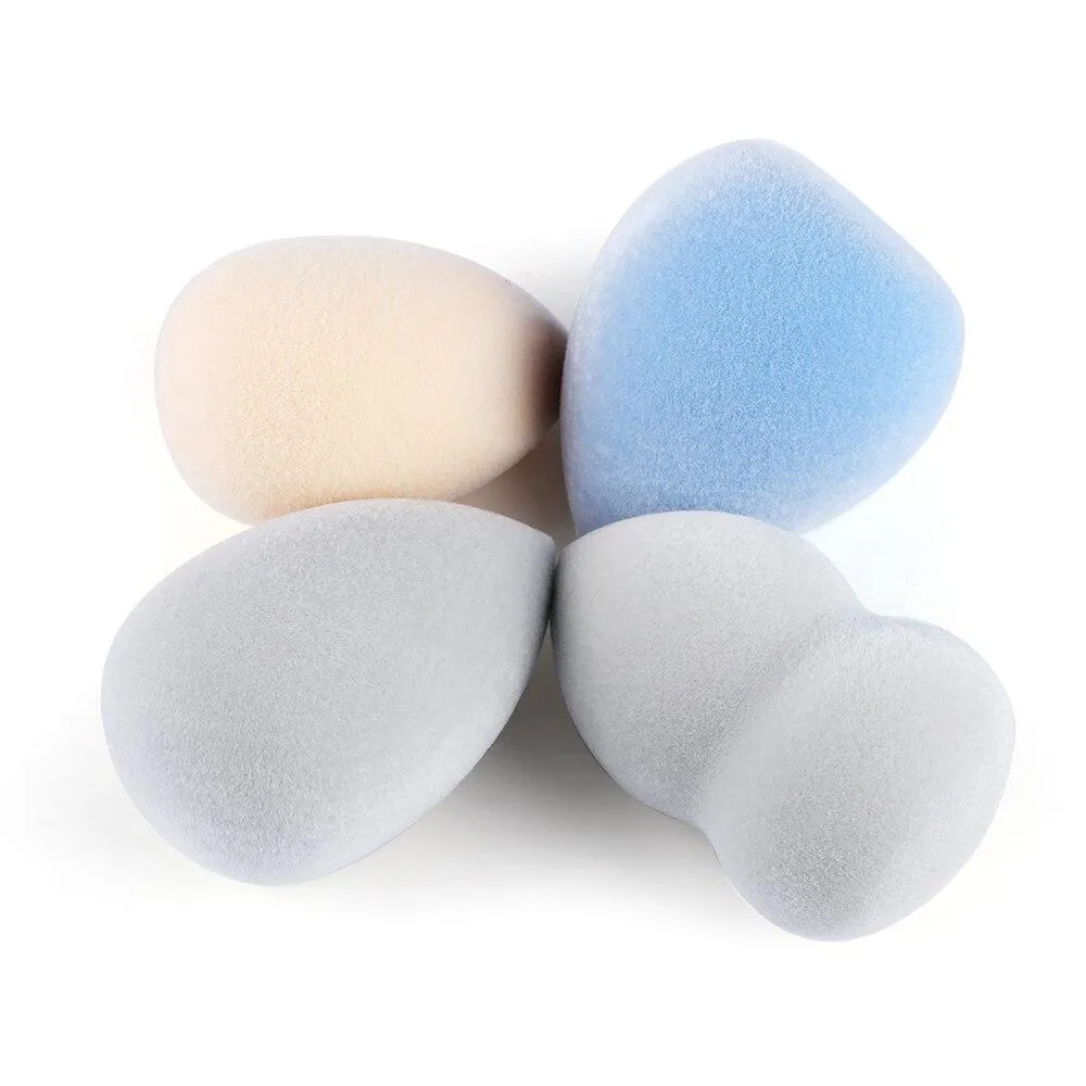 Velvet Sponge Puff Microfiber Fluff Surface Cosmetic Powder Puff Makeup Sponge