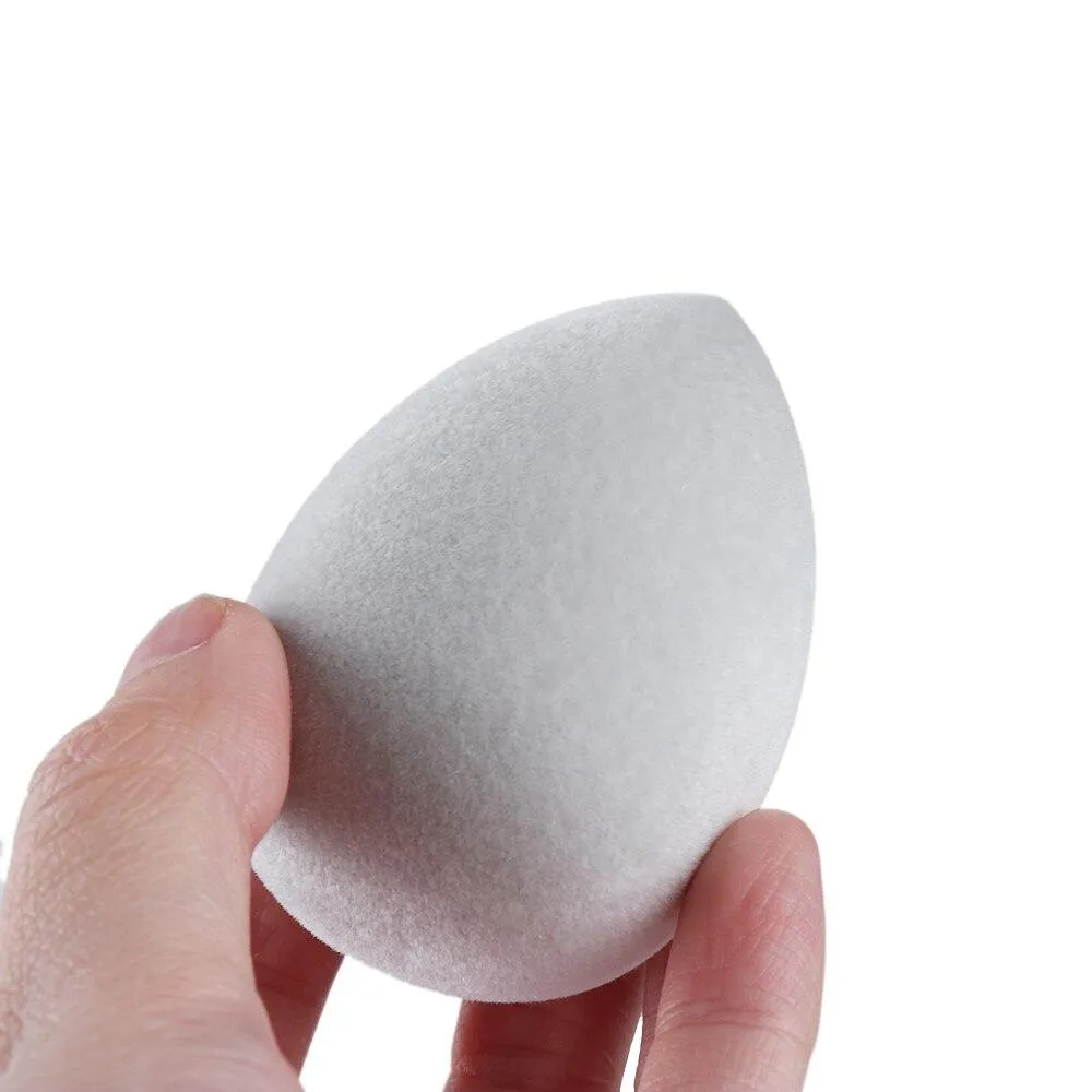 Velvet Sponge Puff Microfiber Fluff Surface Cosmetic Powder Puff Makeup Sponge