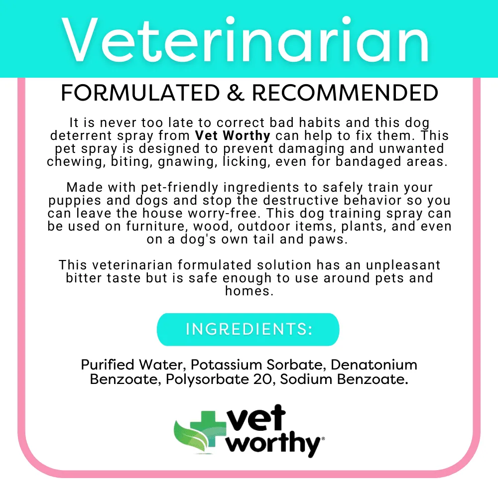 Vet Worthy Bitter Spray