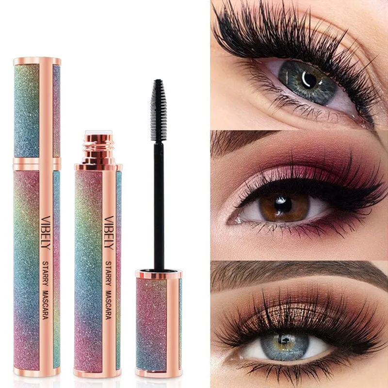 😍Waterproof Silk Fiber Thick Mascara