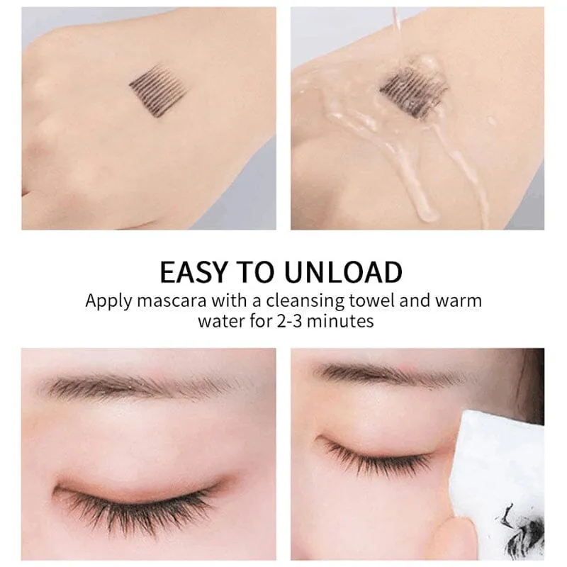 😍Waterproof Silk Fiber Thick Mascara